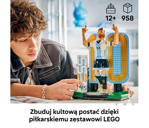 LEGO EDITIONS 43015 Lionel Messi — piłkarska legenda - 1517901 - zdjęcie 4